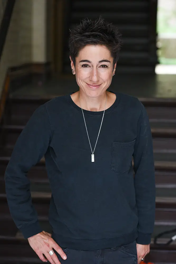Gladbachfan Dunja Hayali
